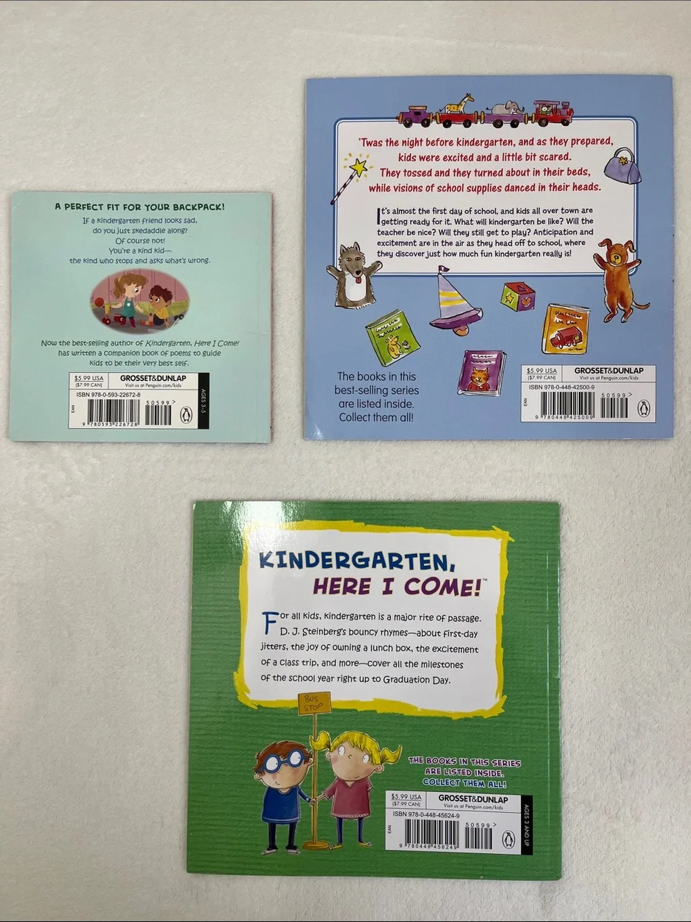 Kindergarten Readiness Children's Book Bundle